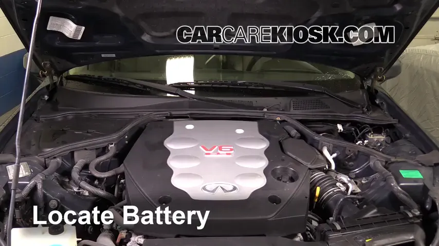 2005 Infiniti G35 3.5L V6 Coupe (2 Door) Battery